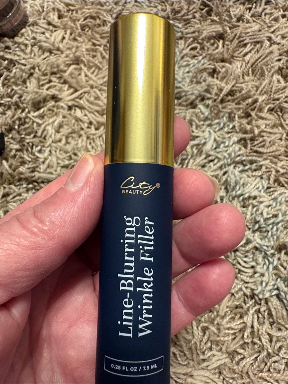 City Beauty Line-Blurring Wrinkle Filler Primer - Navy & Gold